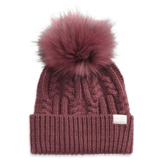 The North Face Accessories - The North Face Women's Oh Mega Fur Pom Wild Ginger Beanie